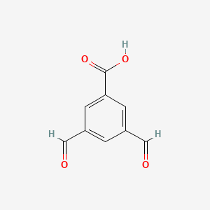 3,5-Diformylbenzoic acid chemical structure (CAS 319488-75-0)