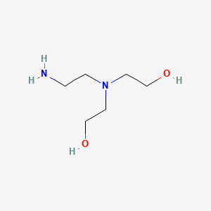 2,2'-((2-Aminoethyl)azanediyl)diethanol chemical structure (CAS 3197-06-6)