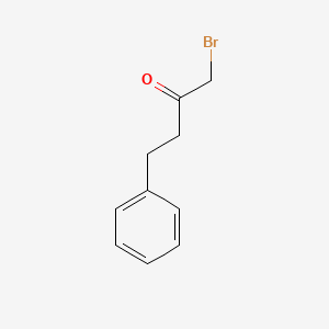 1-Bromo-4-phenylbutan-2-one chemical structure (CAS 31984-10-8)