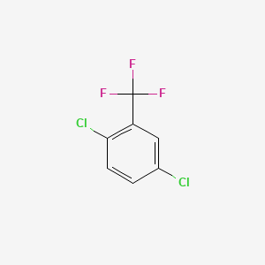 1,4-Dichloro-2-(trifluoromethyl)benzene chemical structure (CAS 320-50-3)