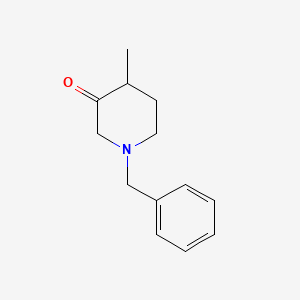 1-Benzyl-4-methylpiperidin-3-one chemical structure (CAS 32018-96-5)