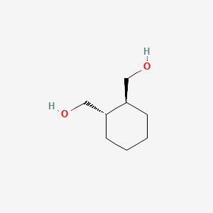(1S,2S)-Cyclohexane-1,2-diyldimethanol chemical structure (CAS 3205-34-3)