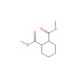 trans-Dimethyl cyclohexane-1,2-dicarboxylate chemical structure (CAS 3205-35-4)