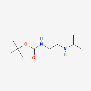 tert-Butyl (2-(isopropylamino)ethyl)carbamate chemical structure (CAS 320580-88-9)
