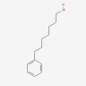 7-Phenylheptan-1-ol chemical structure (CAS 3208-25-1)