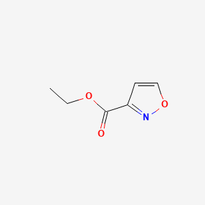 Ethyl isoxazole-3-carboxylate chemical structure (CAS 3209-70-9)
