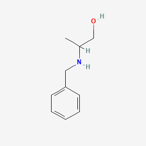 2-(Benzylamino)propan-1-ol chemical structure (CAS 3217-09-2)