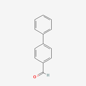 [1,1'-Biphenyl]-4-carbaldehyde chemical structure (CAS 3218-36-8)