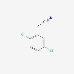 2,5-Dichlorobenzyl cyanide chemical structure (CAS 3218-50-6)