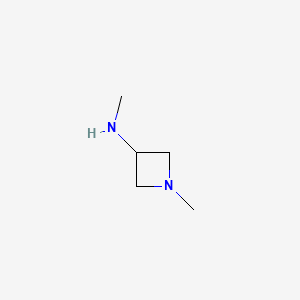 1-Methyl-3-(methylamino)azetidine chemical structure (CAS 321890-38-4)