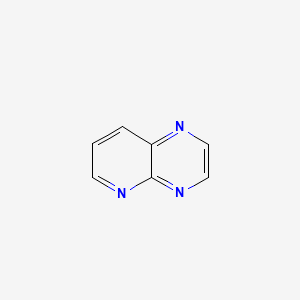 Pyrido[2,3-b]pyrazine chemical structure (CAS 322-46-3)
