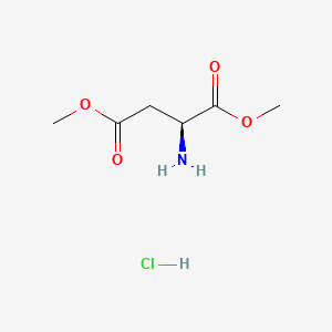 H-Asp(ome)-OMe HCl chemical structure (CAS 32213-95-9)