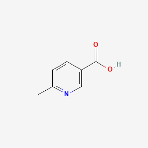 6-Methylnicotinic acid chemical structure (CAS 3222-47-7)
