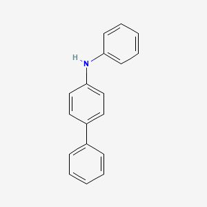 N-Phenyl-[1,1'-biphenyl]-4-amine chemical structure (CAS 32228-99-2)