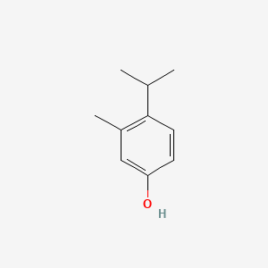 4-Isopropyl-3-methylphenol chemical structure (CAS 3228-02-2)