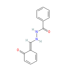 N'-(2-Hydroxybenzylidene)benzohydrazide chemical structure (CAS 3232-37-9)