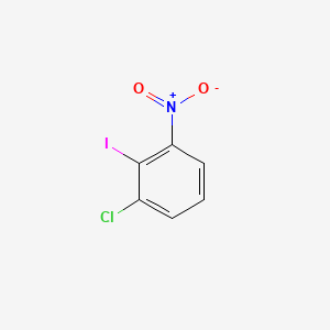 1-Chloro-2-iodo-3-nitrobenzene chemical structure (CAS 32337-97-6)