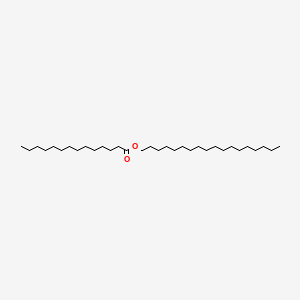 Tetradecanoic acid,octadecyl ester chemical structure (CAS 3234-81-9)