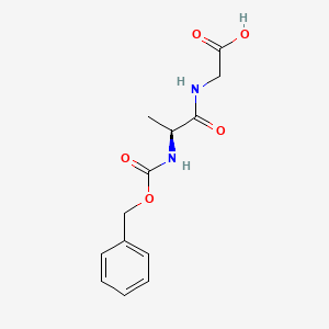 ((Benzyloxy)carbonyl)-L-alanylglycine chemical structure (CAS 3235-17-4)