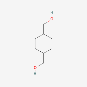cis-1,4-Cyclohexanedimethanol chemical structure (CAS 3236-47-3)