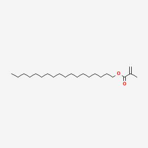 Octadecyl methacrylate chemical structure (CAS 32360-05-7)