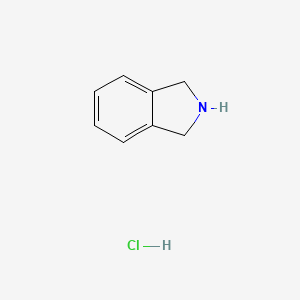 Isoindoline hydrochloride chemical structure (CAS 32372-82-0)