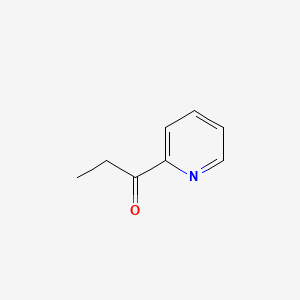 2-Propionylpyridine chemical structure (CAS 3238-55-9)