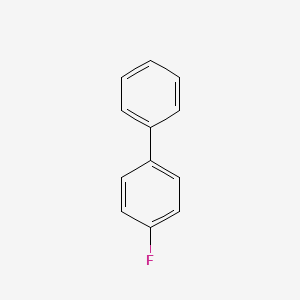 4-Fluoro-1,1-biphenyl chemical structure (CAS 324-74-3)