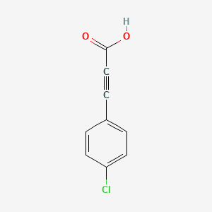 3-(4-Chlorophenyl)propiolic acid chemical structure (CAS 3240-10-6)