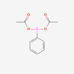 (Diacetoxyiodo)benzene chemical structure (CAS 3240-34-4)