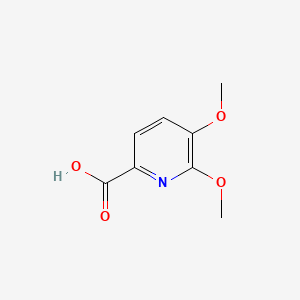5,6-Dimethoxypicolinic acid chemical structure (CAS 324028-89-9)