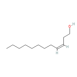(Z)-Dodec-3-en-1-ol chemical structure (CAS 32451-95-9)