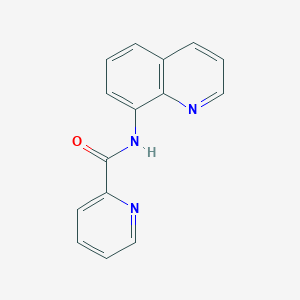 N-(Quinolin-8-yl)picolinamide chemical structure (CAS 324530-92-9)
