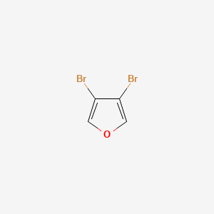 3,4-Dibromofuran chemical structure (CAS 32460-02-9)