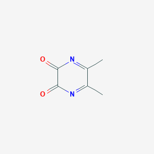 5,6-Dimethylpyrazine-2,3(1H,4H)-dione chemical structure (CAS 32493-62-2)