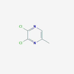 2,3-Dichloro-5-methylpyrazine chemical structure (CAS 32493-78-0)