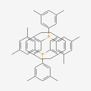 (S)-(+)-4,12-Bis(di(3,5-xylyl)phosphino)-[2.2]-paracyclophane chemical structure (CAS 325168-88-5)
