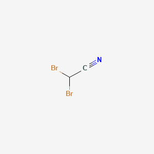 Dibromoacetonitrile chemical structure (CAS 3252-43-5)