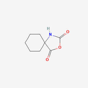 3-Oxa-1-azaspiro[4.5]decane-2,4-dione chemical structure (CAS 3253-43-8)