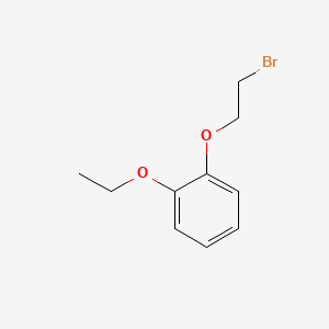 2-(2-Ethoxyphenoxy)ethyl bromide chemical structure (CAS 3259-03-8)
