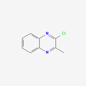 2-Chloro-3-methylquinoxaline chemical structure (CAS 32601-86-8)