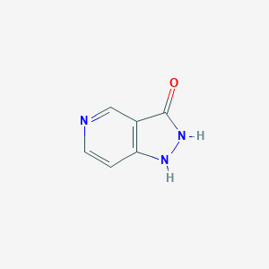 1H-Pyrazolo[4,3-c]pyridin-3-ol chemical structure (CAS 3268-73-3)