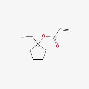 1-Ethylcyclopentyl acrylate chemical structure (CAS 326925-69-3)