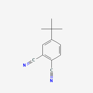 4-(tert-Butyl)phthalonitrile chemical structure (CAS 32703-80-3)