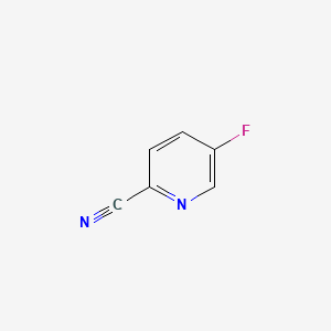 2-Cyano-5-fluoropyridine chemical structure (CAS 327056-62-2)