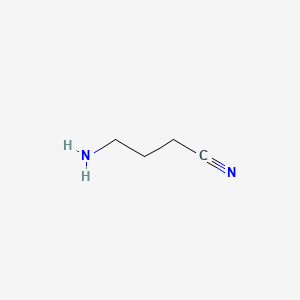 4-Aminobutanenitrile chemical structure (CAS 32754-99-7)