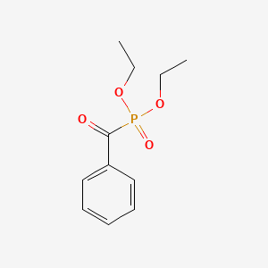 Diethyl benzoylphosphonate chemical structure (CAS 3277-27-8)