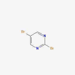 2,5-Dibromopyrimidine chemical structure (CAS 32779-37-6)