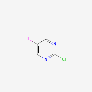 2-Chloro-5-iodopyrimidine chemical structure (CAS 32779-38-7)