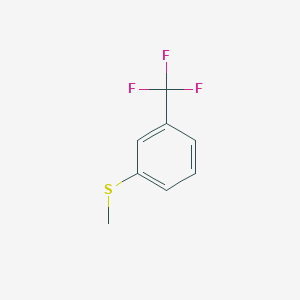 Methyl(3-(trifluoromethyl)phenyl)sulfane chemical structure (CAS 328-98-3)